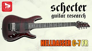 SCHECTER HELLRAISER C-7 FR - электрогитара 7 струн с Floyd Rose и без него