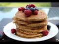 HOW TO MAKE FLUFFY OATMEAL PANCAKES - healthy recipe