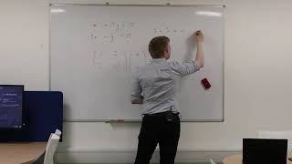 Using Matrices to Solve Simultaneous Equations