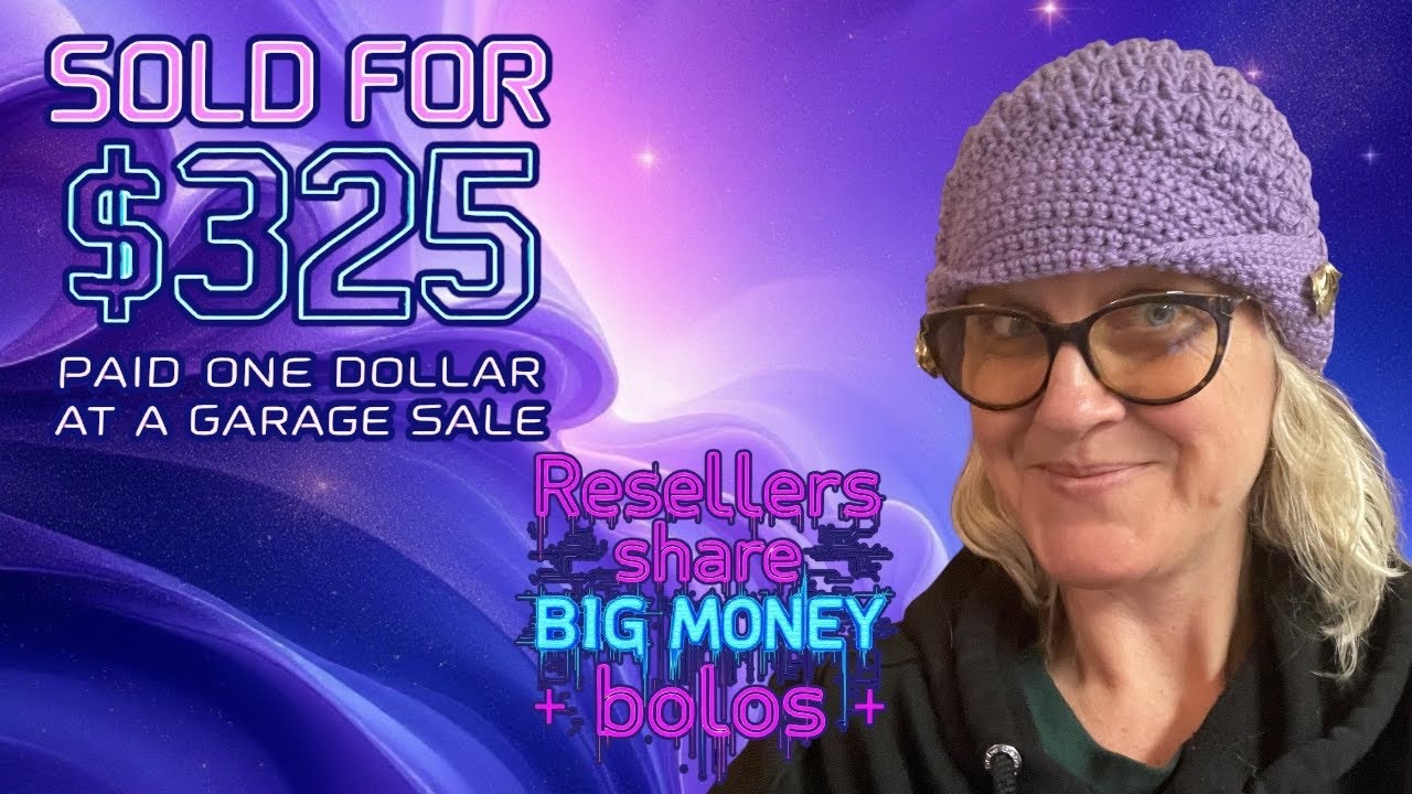 Thumbnail for Sold for $325 $1 Garage Sale Find Resellers Share Big Money BOLOs What Sold
