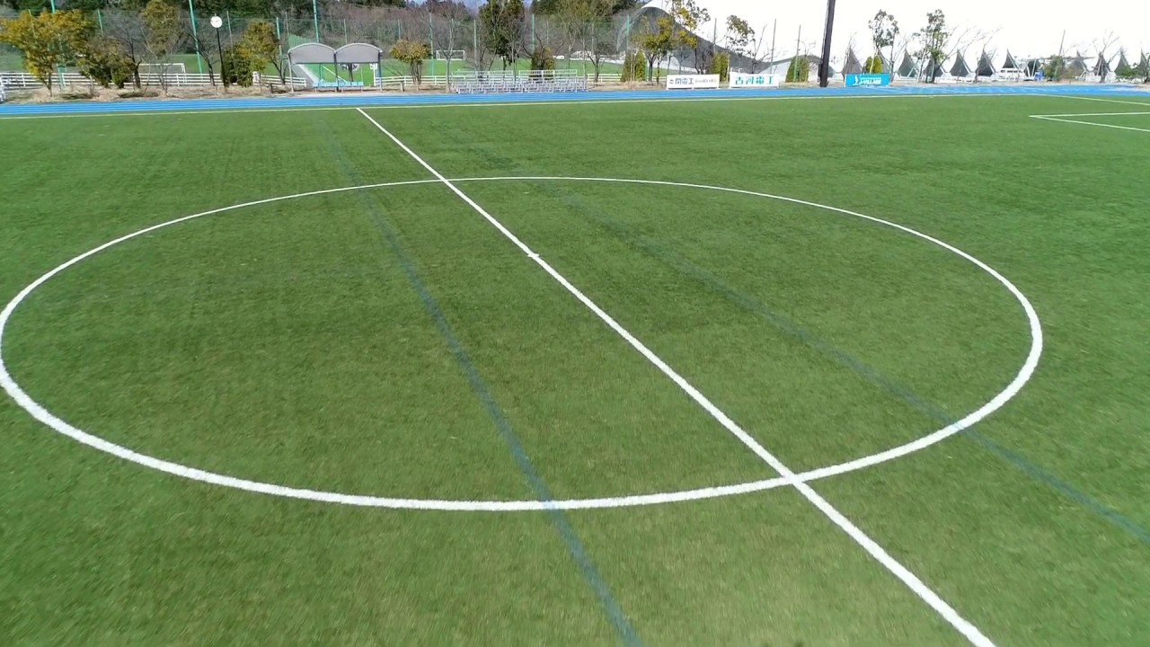 人工芝導入実績 Jヴィレッジサッカー場 No6ピッチ Youtube