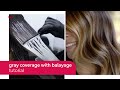 How to Cover Gray Hair With a Balayage Using Koleston Perfect | Wella Professionals