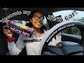 DECORATE MY NEW CAR WITH ME | Camry 2020 ✨ | + how to install car LED lights! | TayyLiz