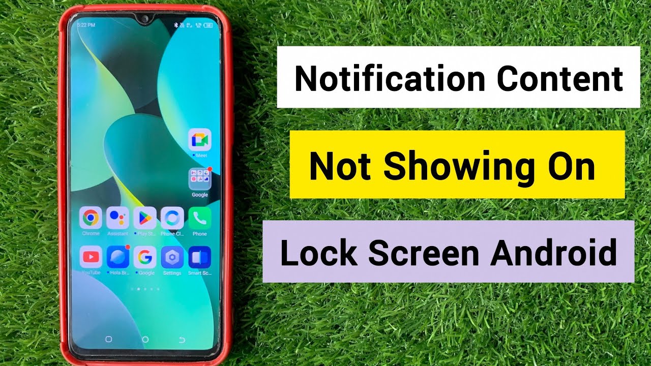 How to Fix Notification Content Not Showing on Home Screen & Lock ...