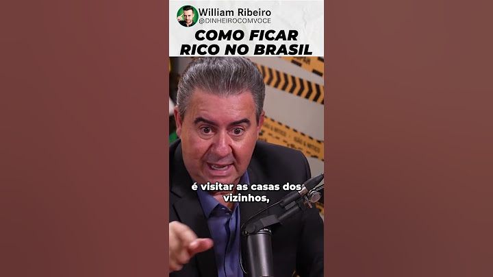 Como ficar RICO no Brasil. Concorda?