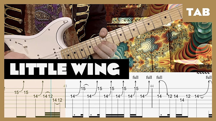 Little Wing Guitar version - Guitar performance video thumbnail