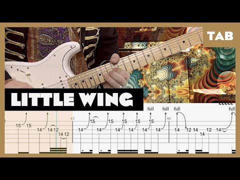 Little Wing Jimi Hendrix Cover | Guitar Tab | Lesson | Tutorial