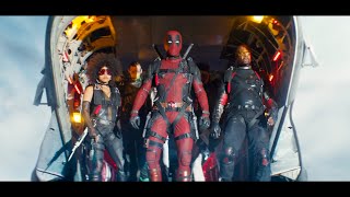 X-Force Skydiving Scene - Deadpool 2 2018 Movie Clip Hd