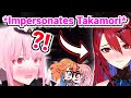 Calli was caught off guard by Elizabeth's Takamori Impressions |Hololive|