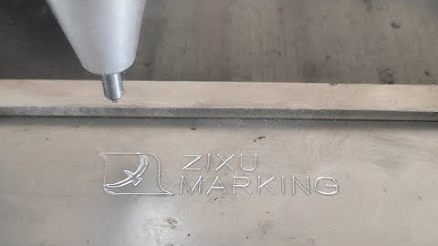 What effect you expect and type when you looking for a dot peen or scribe marking machine?