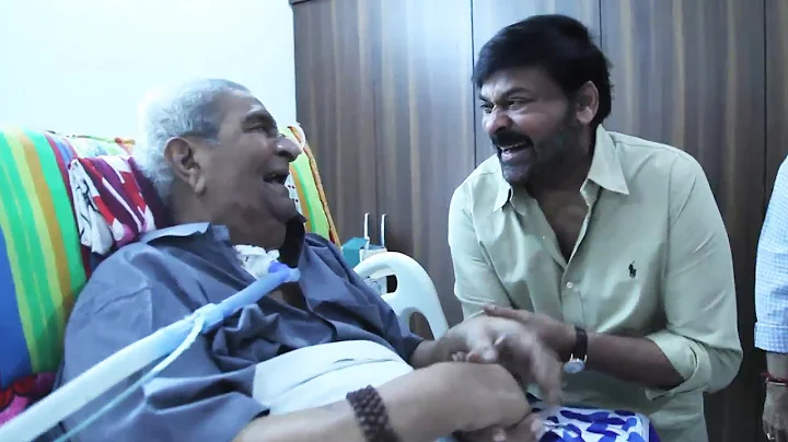 Mega Star Chiranjeevi Celebrates Kaikala Satyanarayana Birthday | Manastars