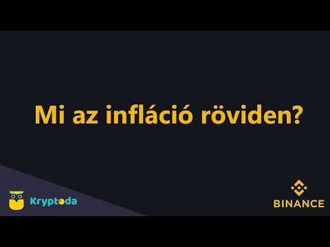 Videó: Mi Az Infláció