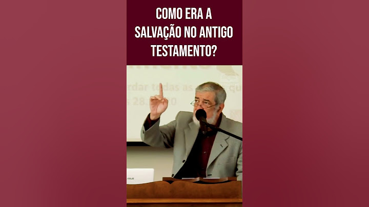 COMO ERA A  SALVAÇÃO NO ANTIGO TESTAMENTO? #salvação #espiritosanto #salvacaoemcristo #jesus
