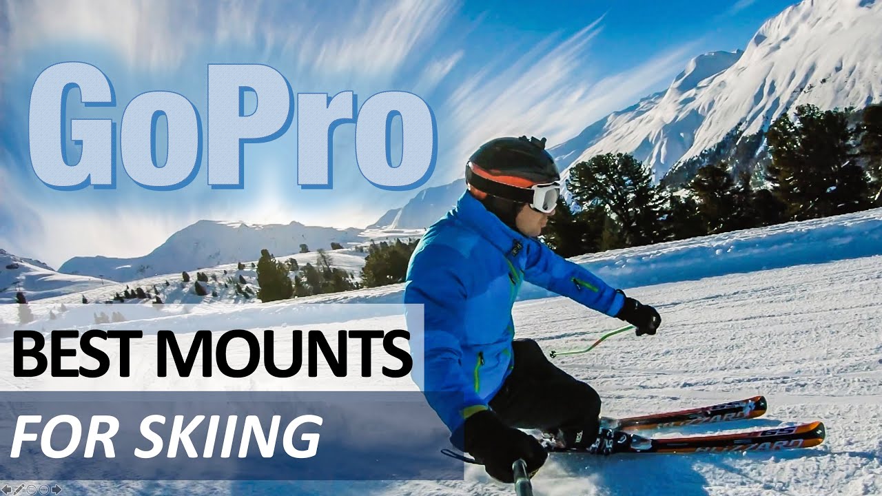 The BEST GoPro Mounts for Skiing for Hero 8,9,10,11,12 & DJI Action 3 