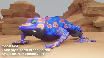 Predacon Spittor beast mode animation test