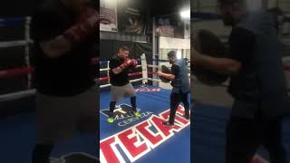 Andy Ruiz Punches Trainer In The Face!!!#shorts