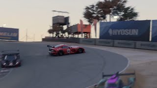 Forza Motorsports 2023 Multiclass race: 2014 SRT Viper GTS R vs Level 8 AI at Laguna Seca (Replay)