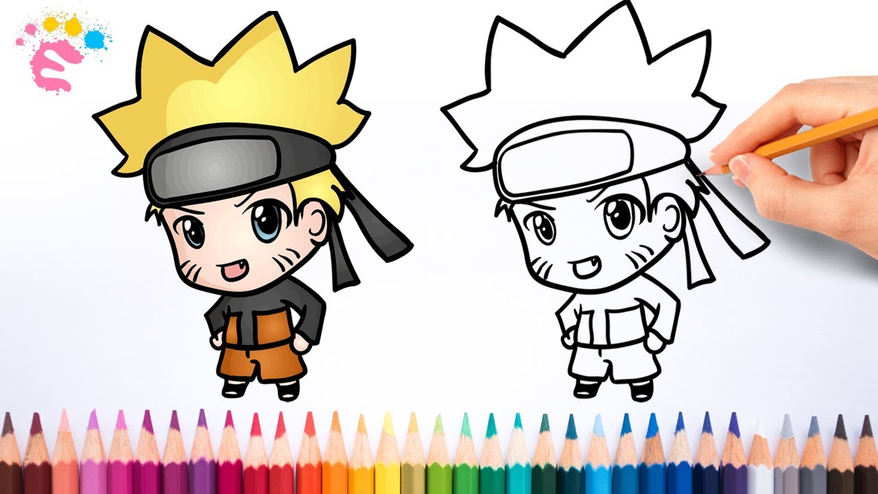 How to Draw Naruto Chibi Style - DrawingNow