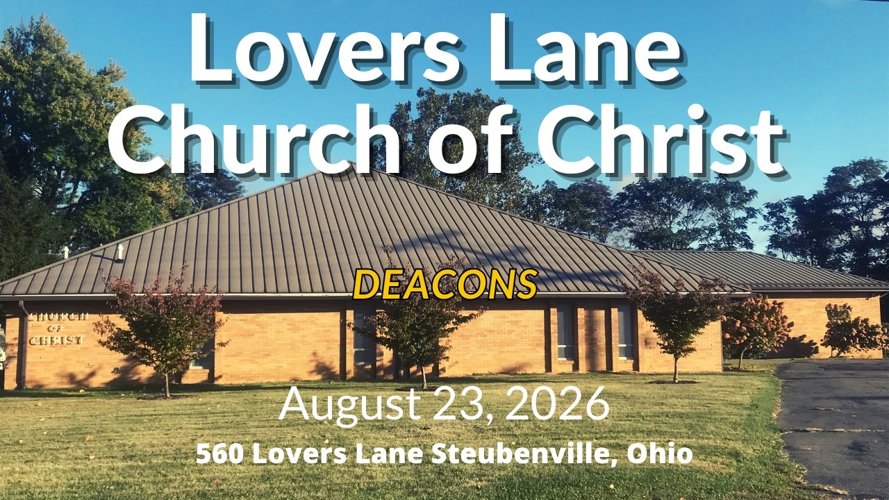 Deacons - August 23, 2026