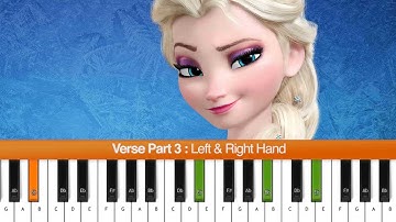 How To Play "Let It Go" (Idina Menzel) Part 2 - Frozen Soundtrack