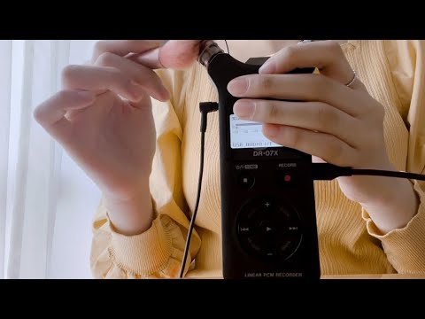 初投稿 タッピングなど ASMR