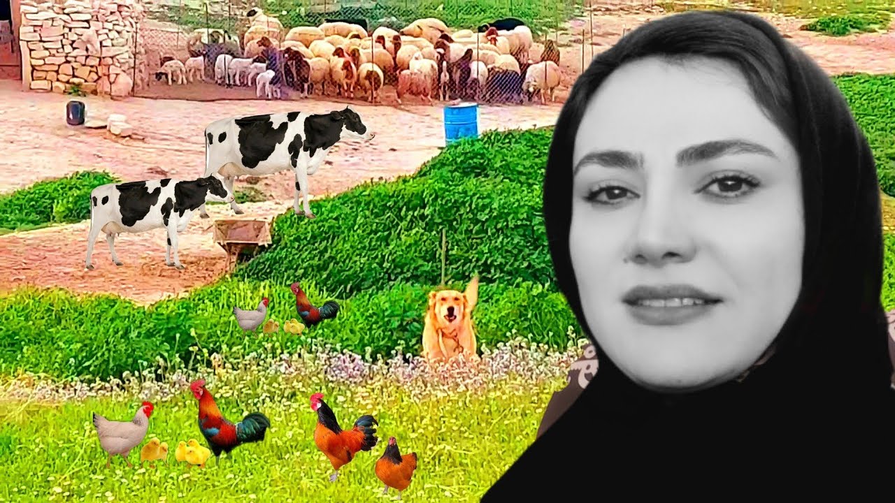 Кочевая жизнь Ирана/ Лагерь на весенней природе/ Приготовление местной еды на природе/ Кочевой образ