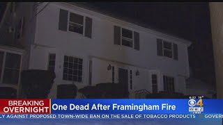 Homeowner Dies In Framingham Fire
