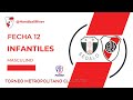 INFANTILES MASCULINO SEDALO vs RIVER FECHA 12