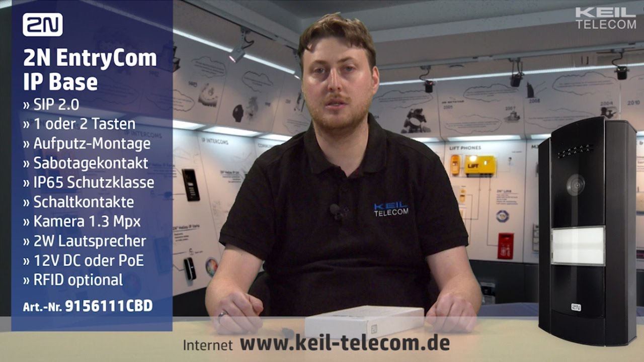 2N EntryCom IP Base - Überblick und erster Eindruck (2016)