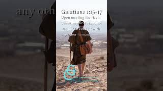 God Chose Me Before I Was Born! Galatians 1:15-17