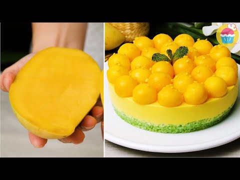 Mango Mousse Cake 🥭🍰 - Awesome Recipes