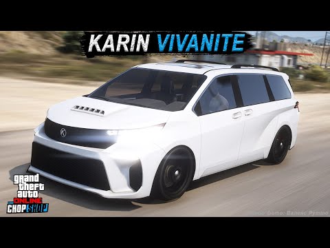 Видео: KARIN VIVANITE - минивэн, который вынужден бороться с внедорожниками в GTA Online