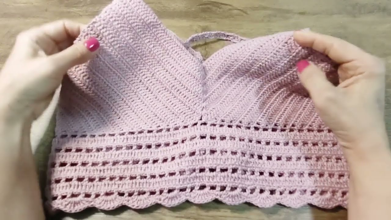 cropped em crochê | passo a passo todos os tamanhos! PP, p,m, g e gg ...