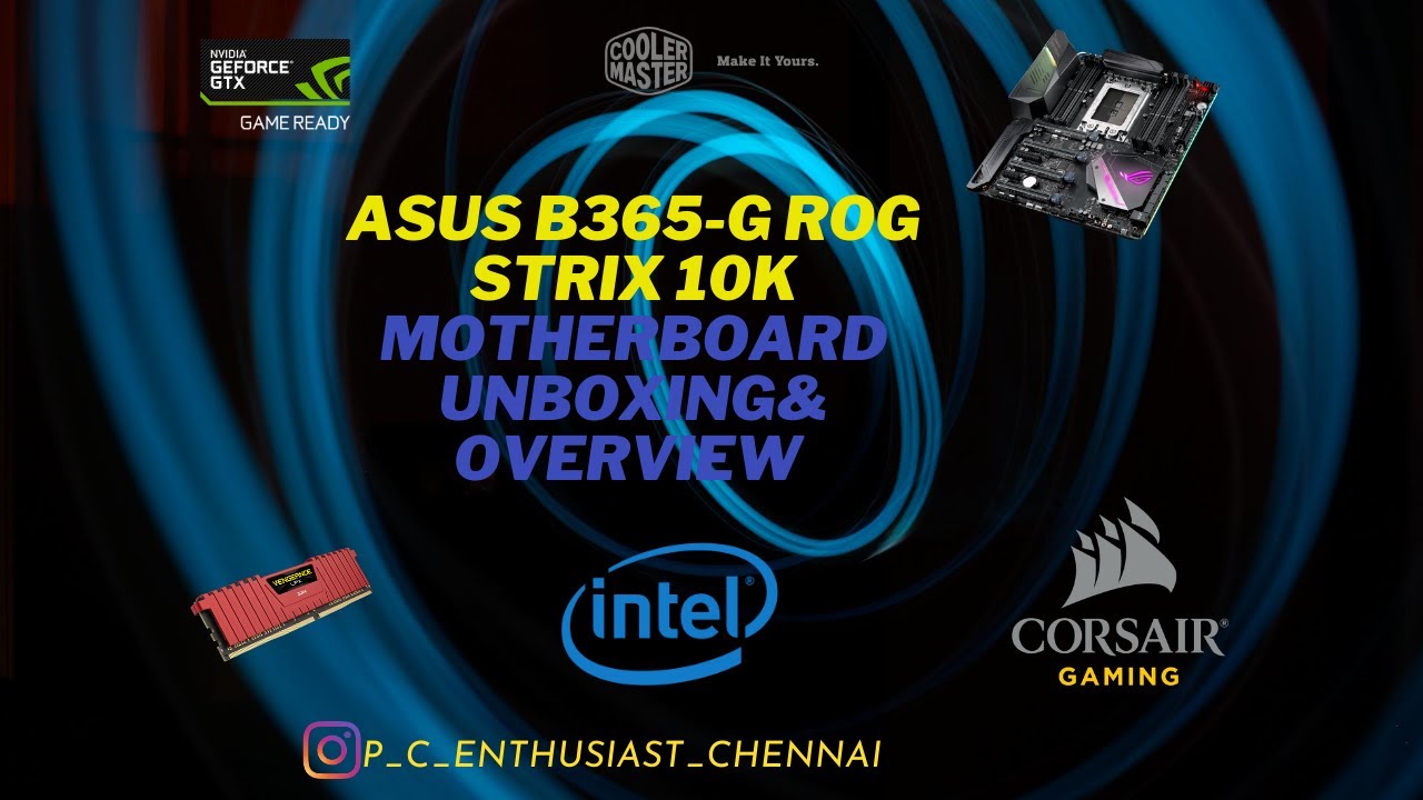 Asus 65 G Rog Strix Board From Amazon Gaming Motherboard Under 10k Unboxing And Overview Youtube