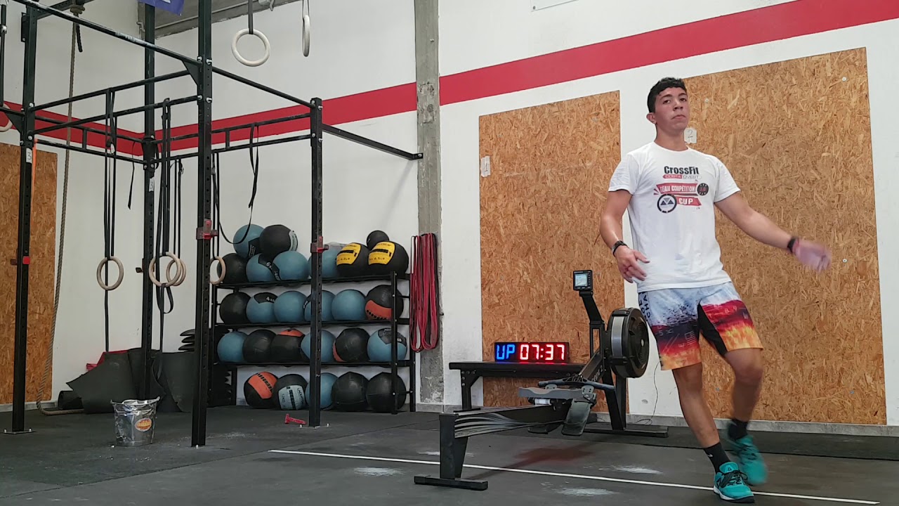 German Throwdown 2017 wod 1