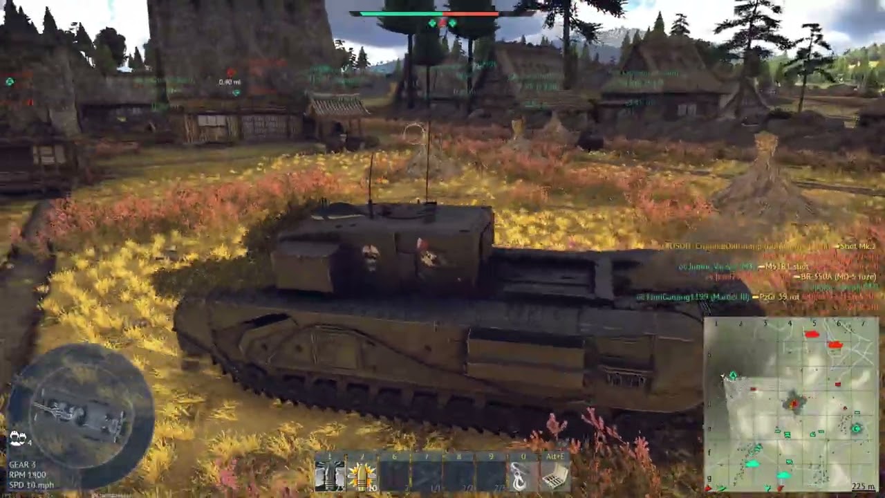 War Thunder, low and slow.