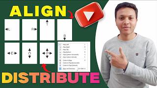 CorelDRAW Align and Distribute Complete Tutorial in Hindi | Best Graphic Design Tips