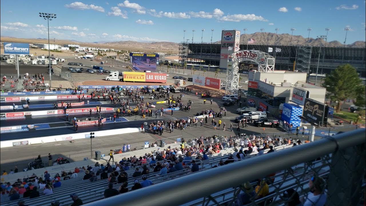 NHRA TOP FUEL 4 wide las Vegas YouTube