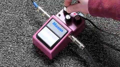 Maxon AD9 Pro Analog Delay Pedal Demo