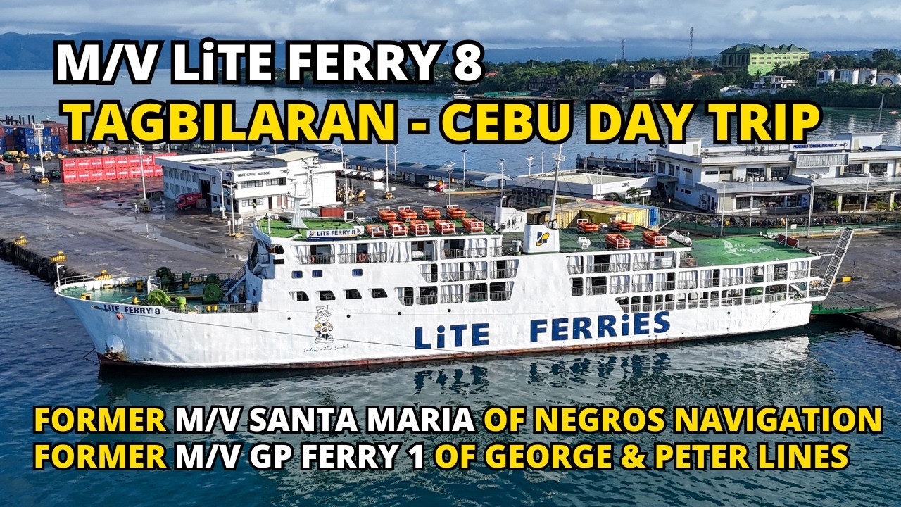Tagbilaran, Bohol to Cebu Day Trip | M/V Lite Ferry 8