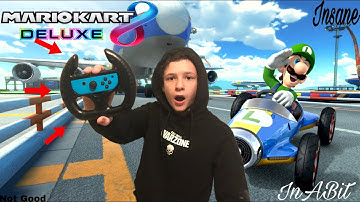I Tried To Play Mario Kart With Motion Controls... It Didn’t Go Well (Mario Kart 8 Deluxe)