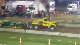 OSTPA Pro Stock Semi class at the Huron County Fair in Norwalk, Ohio