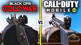 Call of Duty MOBILE (2021) vs BLACK OPS COLD WAR — Gun Sounds Comparison screenshot 3