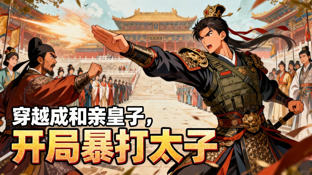 《穿越成和親皇子，開局暴打太子》現代特種兵穿成被送去和親的窩囊皇子，剛睜眼就面臨被當人質的命運，反手一巴掌把囂張太子扇飛，看我在敵國後宮殺出條血路！#漫畫解說#玄幻#爽文#小說推薦#有聲書