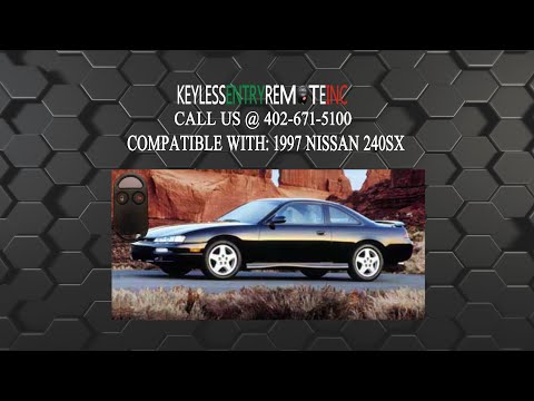 How To Replace Nissan 240SX Key Fob Battery 1997