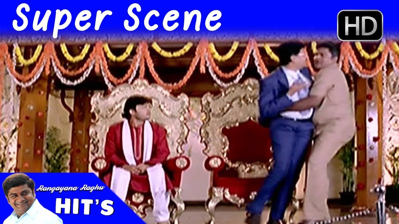 Rangayana Raghu cunning comedy | Chellata Kannada Movie | Kannada Comedy Scenes | Tennis Krishna