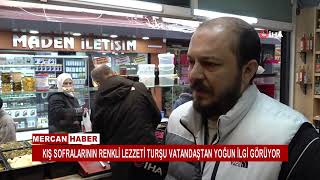 Kiş Sofralarinin Renkli̇ Lezzeti̇ Turşu Vatandaştan Yoğun İlgi̇ Görüyor