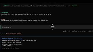 Debug Nextflow script errors with Seqera AI CLI