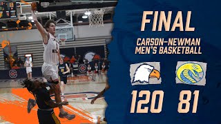 Carson-Newman Men's Basketball Rewind 2023-24: C-N 120, Coker 81 Full Broadcast Replay 1-27-24