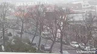 Strange weather (snow in spring time - April 5, 2021) #Spring #Winter Content